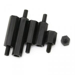 metric nylon black Male-Female hexagon thread adapter standoff 