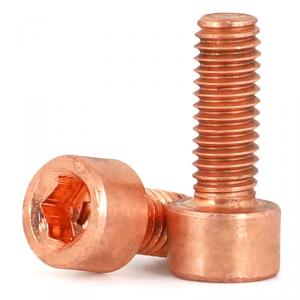 metric pure copper cylindrical head hexagon socket blot 