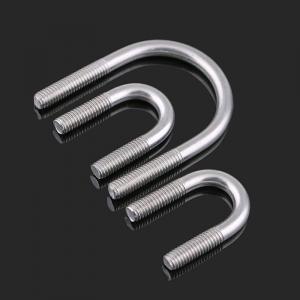 metric SS304 stainless steel U-bolt 