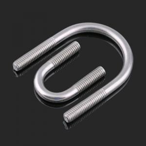 metric SS304 stainless steel U-bolt 