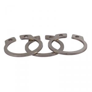 metric SS304 stainless steel E-clip circlip with hole 