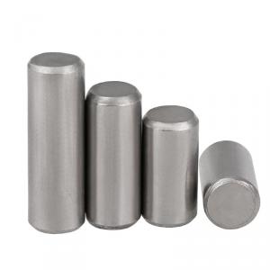 metric SS304 stainless steel solid cylindrical pin 