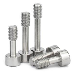 metric SS304 stainless steel partially threaded cylindrical head hexagon socket waisted shank blot 