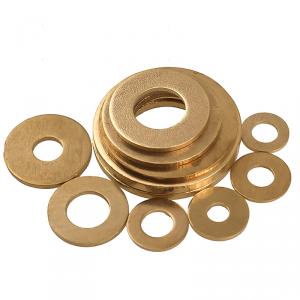 metric yellow brass general  washer 